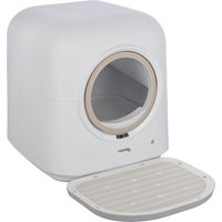 Produktbild von Kerbl Pet Smart Selbstreinigende Katzentoilette mit WiFi in Weiß aus Kunststoff