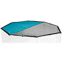 Produktbild von Kerbl Pet Sonnenschutz Abdecknetz für Freilandgehege Kaninchen und Meerschweinchen Ø 143 cm