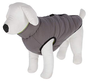 Kerbl Pet Steppmantel Charmonix Hund Wintermantel wasserabweisend Grau Gelb Größe L – Bild 1 von 8