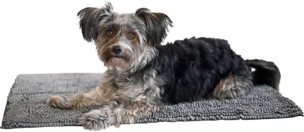 Kerbl Pet Superbed Schmutzfangmatte für Hunde grau 100 x 65 cm - 100 cm – Bild 1 von 3