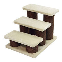 Produktbild von Kerbl Pet Tiertreppe Easy Climb für Senioren aus Stoff 45 x 35 x 34 cm