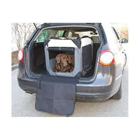 Produktbild von Kerbl Pet Transportbox Journey für Hunde aus Nylon in Grau/Beige Größe L