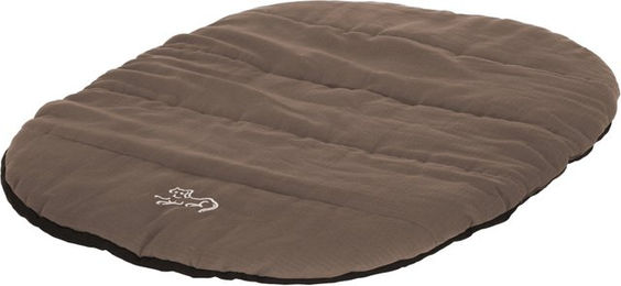 Kerbl Pet Traveller Hundekissen mit Hülle aus Polyester in Beige/Braun für kleine Hunde – Bild 1 von 8