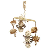 Produktbild von Kerbl Pet Vogelspielzeug Bambus Bällchen Beige 15x30cm