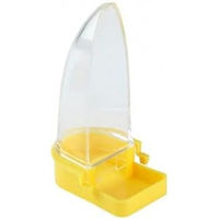 Produktbild von Kerbl Pet Wasser- und Futterautomat aus Kunststoff Gelb 12 cm