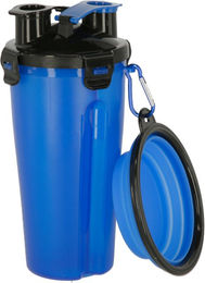 Kerbl Pets Futter- und Wasserbehälter mit Reisenapf aus Kunststoff für Hunde und Katzen - 350 ml – Bild 1 von 6