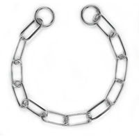 Produktbild von Kerbl Pferde Halsband Kette aus Metall in Silber und Grau