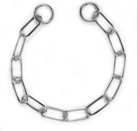 Produktbild von Kerbl Pferde Halsband Kette aus Metall in Silber und Grau