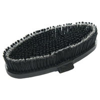 Produktbild von Kerbl Pferdekardätsche Brush & Co Bürste Schwarz/Grau