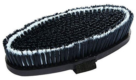 Produktbild von Kerbl Pferdekardätsche Bürste Blau Schwarz