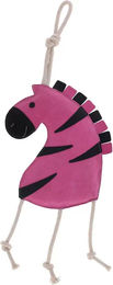 Kerbl Pferdespielzeug Zebra Plüsch Kuscheltier Rosa – Bild 1 von 3