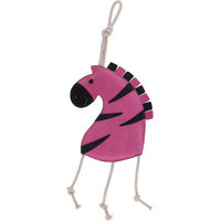 Produktbild von Kerbl Pferdespielzeug Zebra Plüsch Kuscheltier Rosa