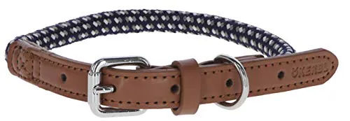 Kerbl Phoenix Hundehalsband aus Nylon in Braun 40/55 cm – Bild 1 von 7