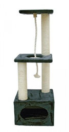 Kerbl Platin Pro Kratzbaum für Katzen mit Sisal in Anthrazit – Bild 1 von 2