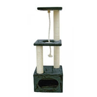 Produktbild von Kerbl Platin Pro Kratzbaum für Katzen mit Sisal in Anthrazit