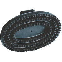 Produktbild von Kerbl Pony Striegel Étrille aus Edelstahl Schwarz