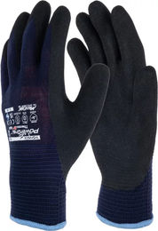 Produktbild von Kerbl PowerGrab Winterhandschuhe Unisex Blau Polyester Taille 11