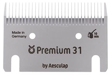 Kerbl Premium Schermesser-Set aus Edelstahl für Pferd und Rind in Silber – Bild 1 von 2