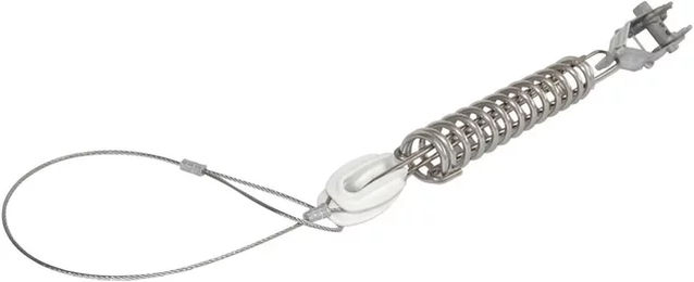 Produktbild von Kerbl Premium Topline Horse Wire Horizontales Verankerungswerkzeug aus Edelstahl in Weiß und Silber