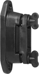 Kerbl Profi Eck- und Streckenisolator aus Kunststoff in Schwarz für Weidezäune – Bild 1 von 5