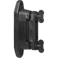 Produktbild von Kerbl Profi Eck- und Streckenisolator aus Kunststoff in Schwarz für Weidezäune