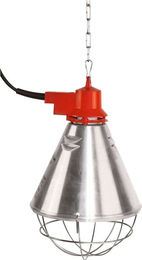 Kerbl Profi Infrarot-Wärmestrahler mit Aluminium-Schutzschirm und 3-fach Sparschalter – Bild 1 von 2