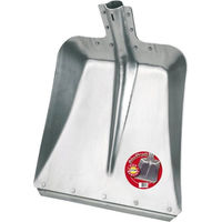 Produktbild von Kerbl PROFI Spezial-Alu-Schaufel mit Kante aus Aluminium in Silber