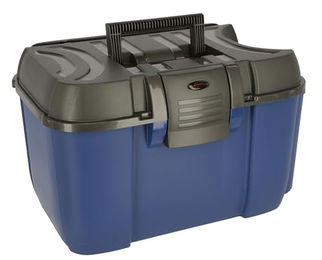 Kerbl Putzbox Jumbo aus Kunststoff blau schwarz – Bild 1 von 12