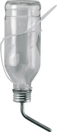 Produktbild von Kerbl PVC-Halterung für Kaninchen-Trinkflaschen aus Kunststoff in Schwarz oder Transparent
