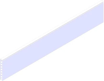 Produktbild von Kerbl PVC Seitenpaneel aus Kunststoff in Grau