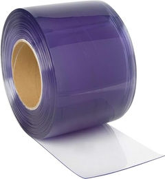 Produktbild von Kerbl PVC Streifenvorhang transparent aus Kunststoff 25 m Rolle - 25 m