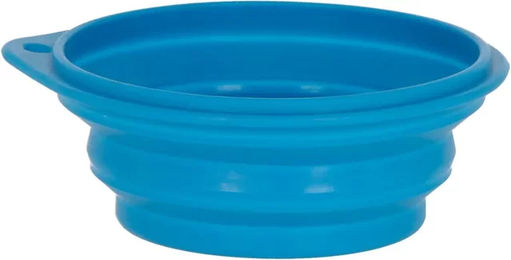 Kerbl Reisenapf aus Silikon in Blau für erwachsene Tiere - 250 ml – Bild 1 von 1