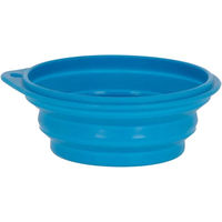 Produktbild von Kerbl Reisenapf aus Silikon in Blau für erwachsene Tiere - 250 ml