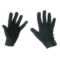 Produktbild von Kerbl Reithandschuhe aus Baumwolle Jersey Schwarz Grösse XL Unisex