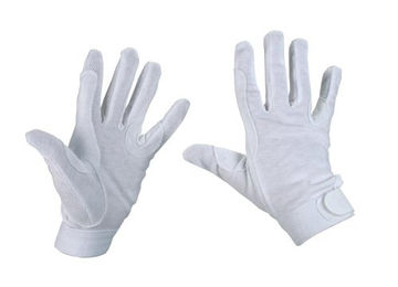 Kerbl Reithandschuhe aus Baumwolle Jersey Weiß XL Unisex – Bild 1 von 2