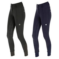 Produktbild von Kerbl Reithose HighWaist wasserabweisend aus Polyester in Grau Grösse 46