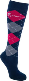 Produktbild von Kerbl Reitsocken Bresc aus Baumwolle Unisex Blau Bunt Größe 34/36