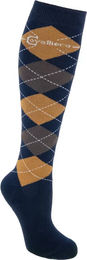 Produktbild von Kerbl Reitsocken Bresc Blau aus Baumwolle Unisex Größe 34/36