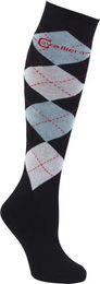 Produktbild von Kerbl Reitsocken Brescia Unisex Blau Grau Größe 34/36