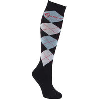 Produktbild von Kerbl Reitsocken Brescia Unisex Blau Grau Größe 34/36