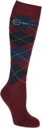 Produktbild von Kerbl Reitsocken Brescia Unisex Rot Größe 37/39