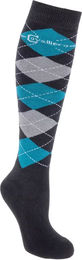Produktbild von Kerbl Reitsocken Unisex aus Baumwolle Grau Bunt Größe 34/36