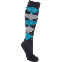 Produktbild von Kerbl Reitsocken Unisex aus Baumwolle Grau Bunt Größe 40/42