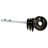 Produktbild von Kerbl Ringisolator aus Kunststoff mit metrischem Gewinde in Schwarz