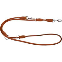 Produktbild von Kerbl Roma Rundleder-Führleine für Hunde aus Leder in Braun 200cm - 200 cm