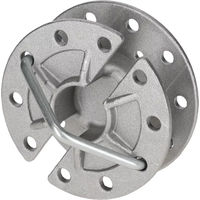 Produktbild von Kerbl Rotierender Drahtspanner aus Metall in Silber für Weidezaun Litze und Seil
