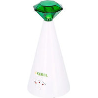 Produktbild von Kerbl Rotierendes Laserspielzeug für Katzen in Rot und Weiß