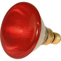 Produktbild von Kerbl Rotlichtlampe PAR38 Rot 175 Watt aus Glas für Hühnerställe - 175 Stk.