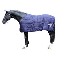 Produktbild von Kerbl RugBe 2in1 Unter- und Stalldecke aus Fleece in Blau 145 cm