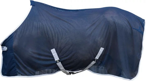 Kerbl RugBe Fliegendecke für Pferde aus Polyester Blau 125 cm – Bild 1 von 1
